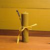 Sukta bičių vaško žvakė iš Urbanbee.lt bityno